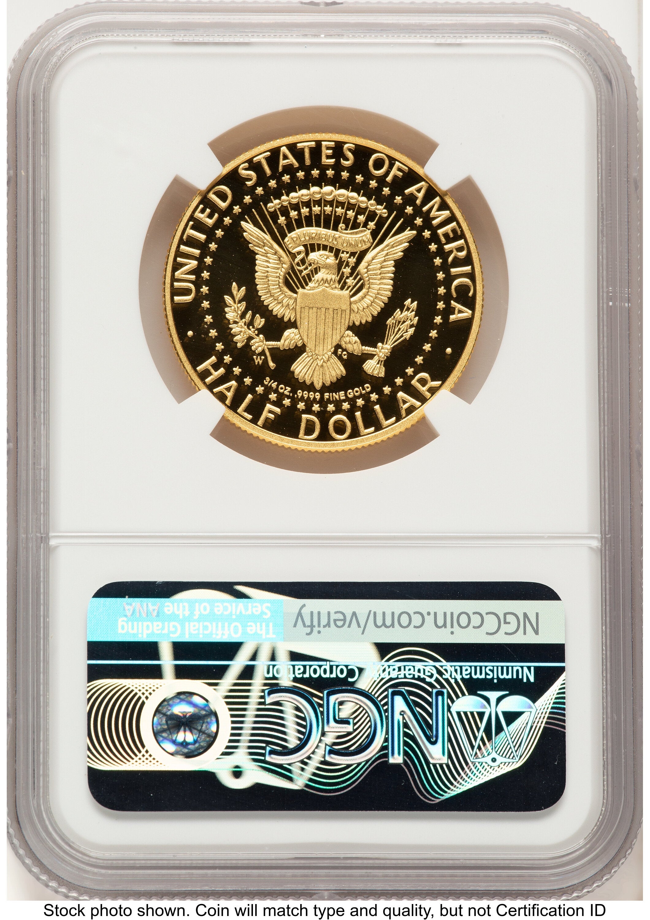 2014-W 50C Gold JFK 50th Anniversary FDI John Denver Proof Kennedy