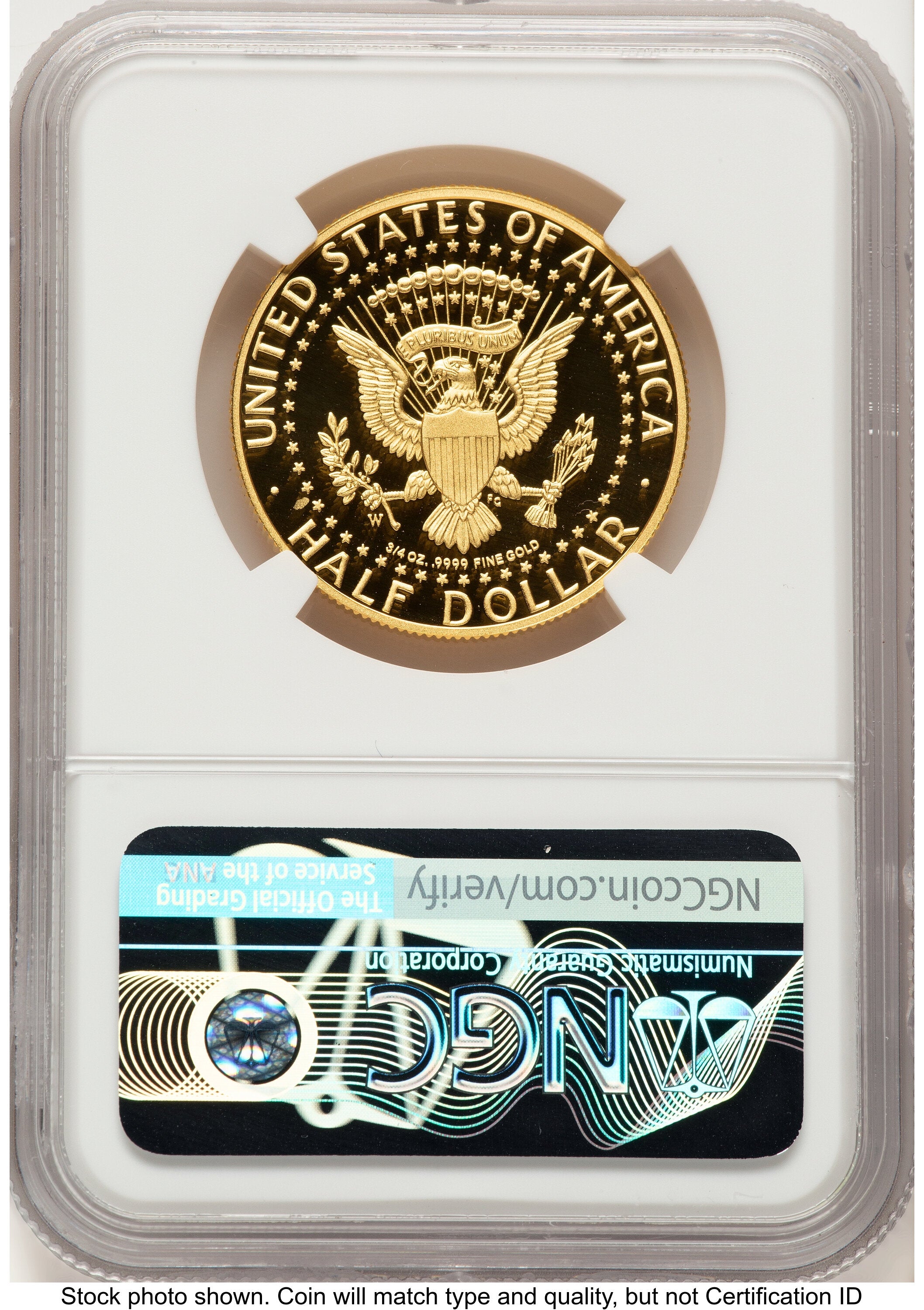 2014-W 50C Gold JFK 50th Anniversary FDI John Philadelphia Proof