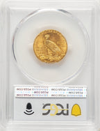 1908 $5 Indian Indian Half Eagle PCGS MS65
