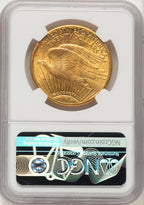 1908-S $20 Saint-Gaudens Double Eagle NGC MS61
