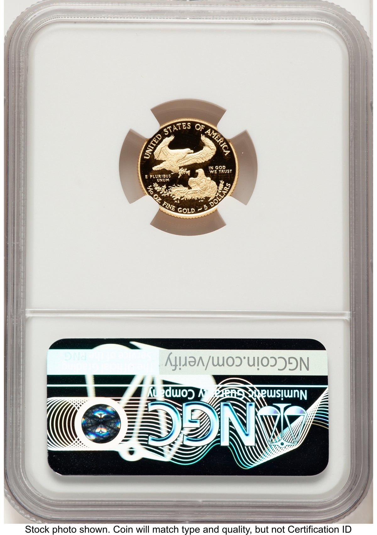 2011-W Proof Gold Eagle 1/10 oz Red Book NGC PF70
