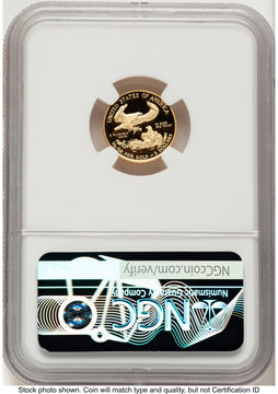 2014-W Proof Gold Eagle 1/10 oz Red Book NGC PF70
