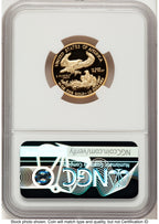 2017-W Proof Gold Eagle 1/4 oz Red Book NGC PF70