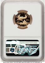 2019-W Proof Gold Eagle 1/4 oz Red Book NGC PF70