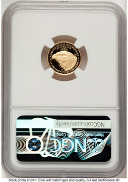 2021-W Type 2 Proof Gold Eagle 1/10 oz Red Book NGC PF70