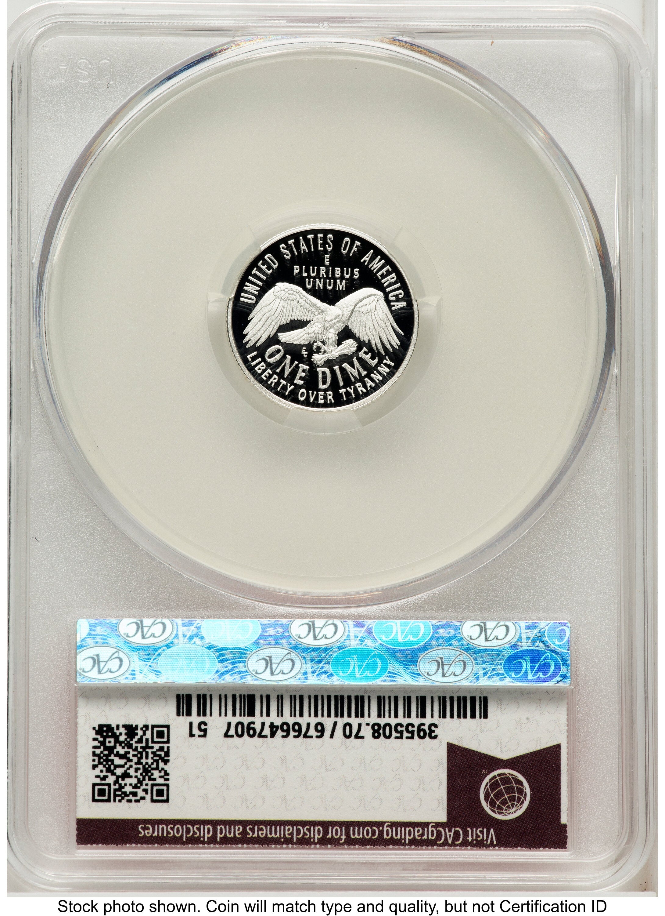 2026-S Semiquincentennial Dime 10C First Day of Delivery Red Book CACG PR70