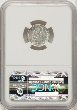 1942/1 10C FS-101 Mercury Dime NGC AU55