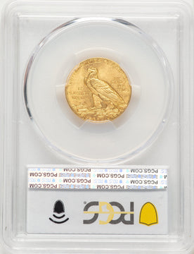 1908 $5 Indian Indian Half Eagle PCGS MS65