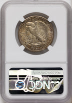 1916-D 50C Walking Liberty Half Dollar NGC MS64