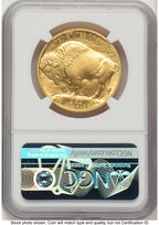 2008-W Burnished Gold Buffalo 1.85 oz ER John NGC MS70 Mercanti