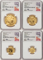 2008-W Burnished Gold Buffalo 1.85 oz ER John NGC MS70 Mercanti