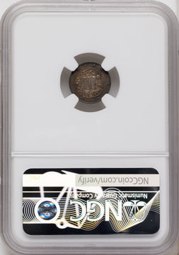 1859 3CS Three Cent Silver NGC MS64