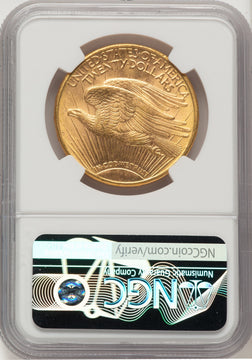 1911-D $20 Saint-Gaudens Double Eagle NGC MS66