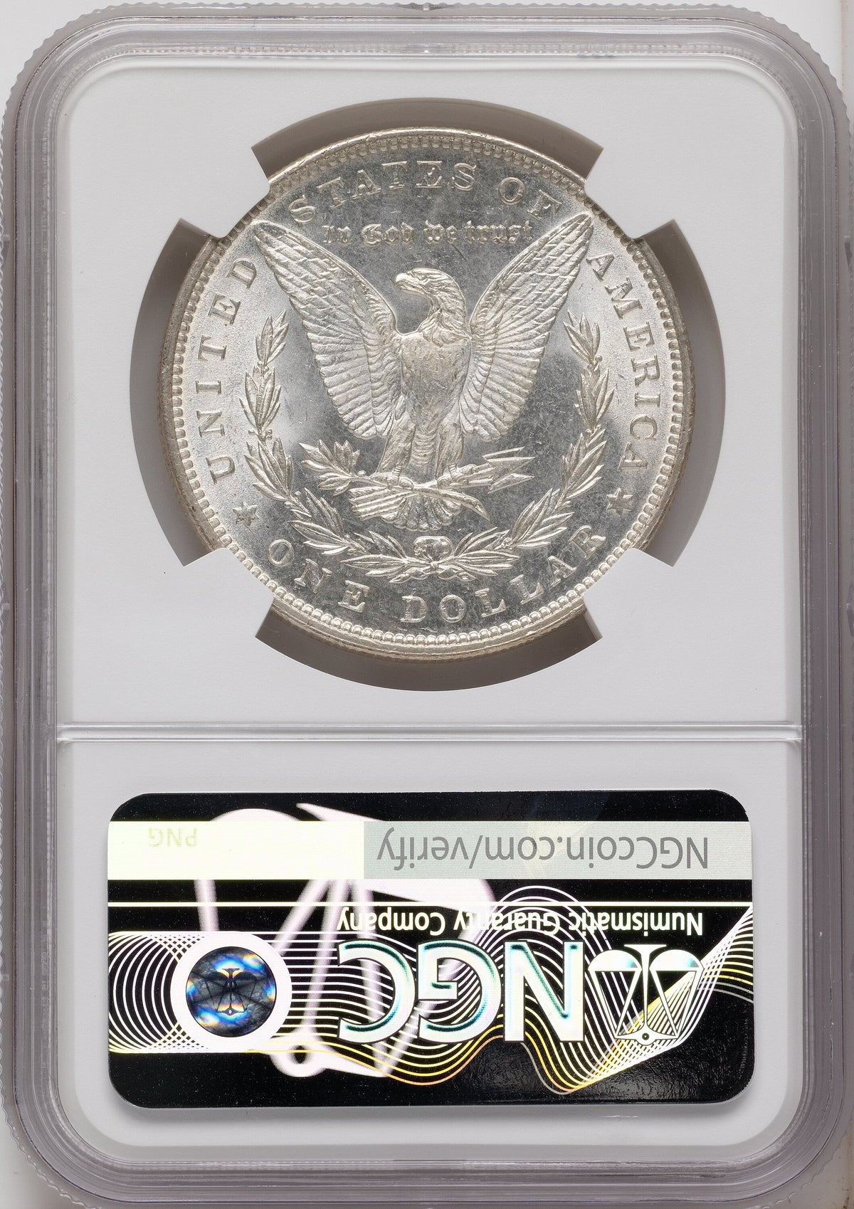 1891 NGC Secure Morgan Dollar NGC MS64
