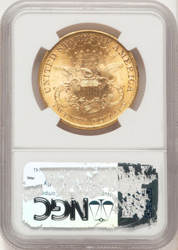 1899 $20 Liberty Double Eagle NGC MS64+