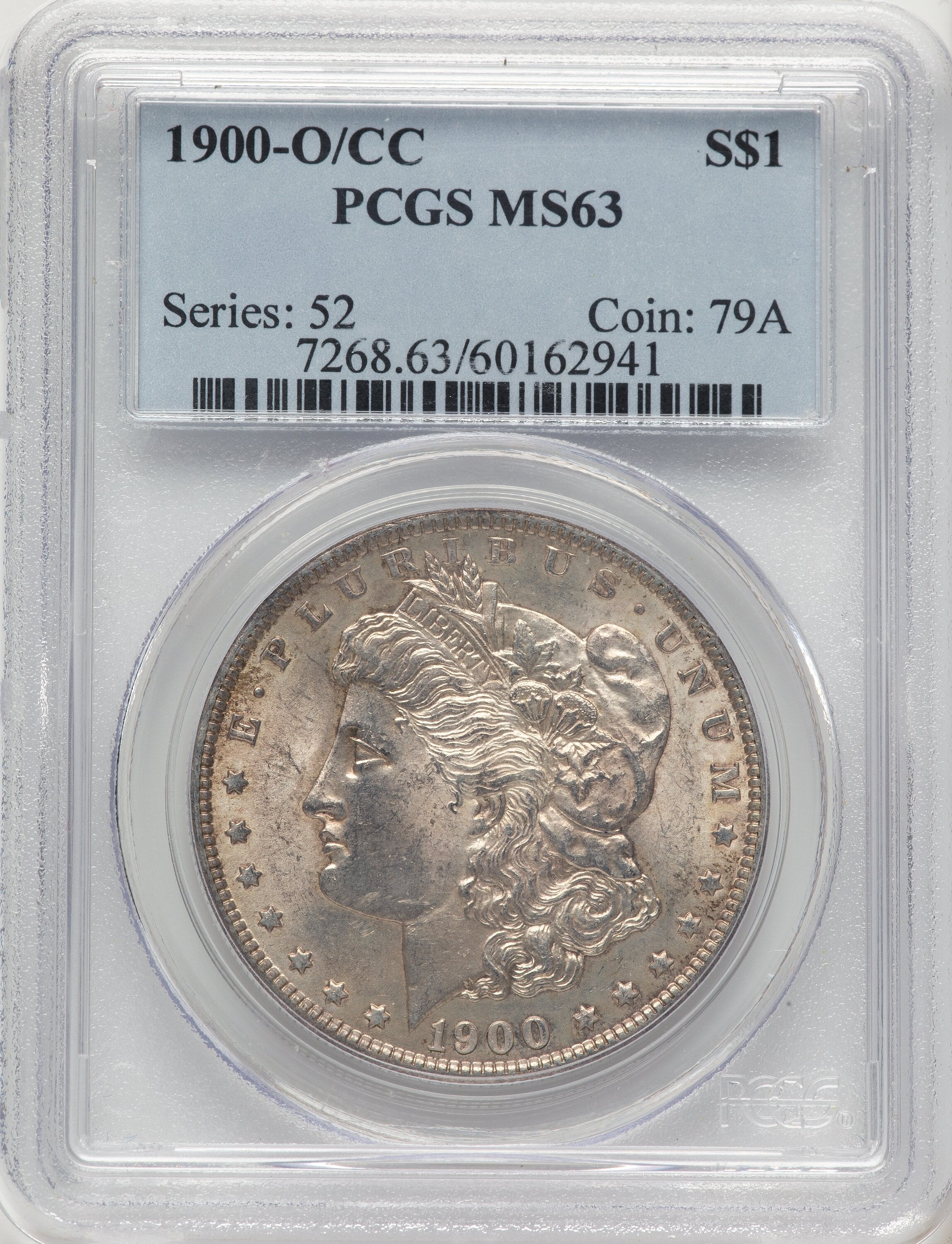 1900-O/CC Morgan Dollar PCGS MS63