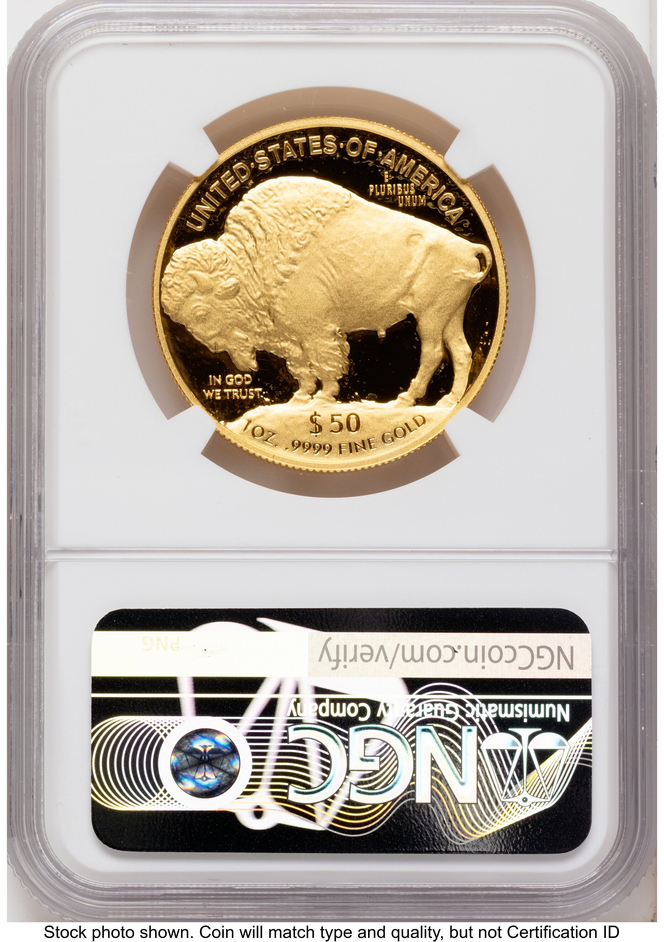2020-W Proof Gold Buffalo 1 oz Red Book NGC PF70