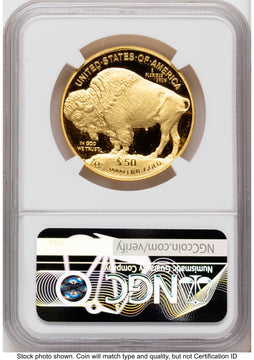 2014-W Proof Gold Buffalo 1 oz Red Book NGC PF70