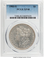 1903-S Morgan Dollar PCGS XF40