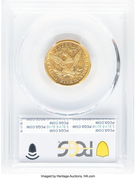 1881-CC $5 Liberty Half Eagle PCGS AU53