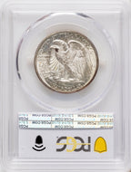 1941-D 50C Walking Liberty Half Dollar PCGS MS67