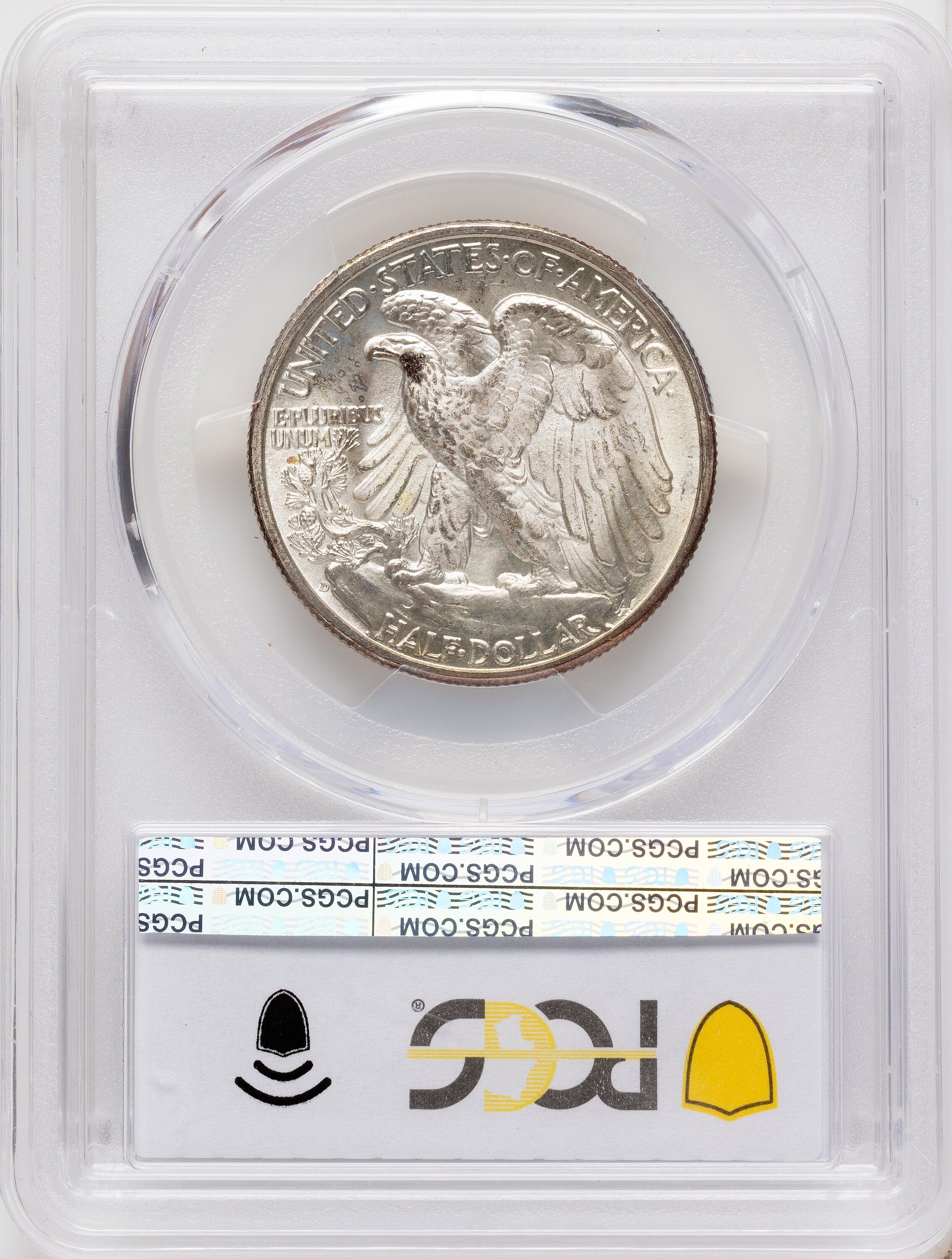 1941-D 50C Walking Liberty Half Dollar PCGS MS67