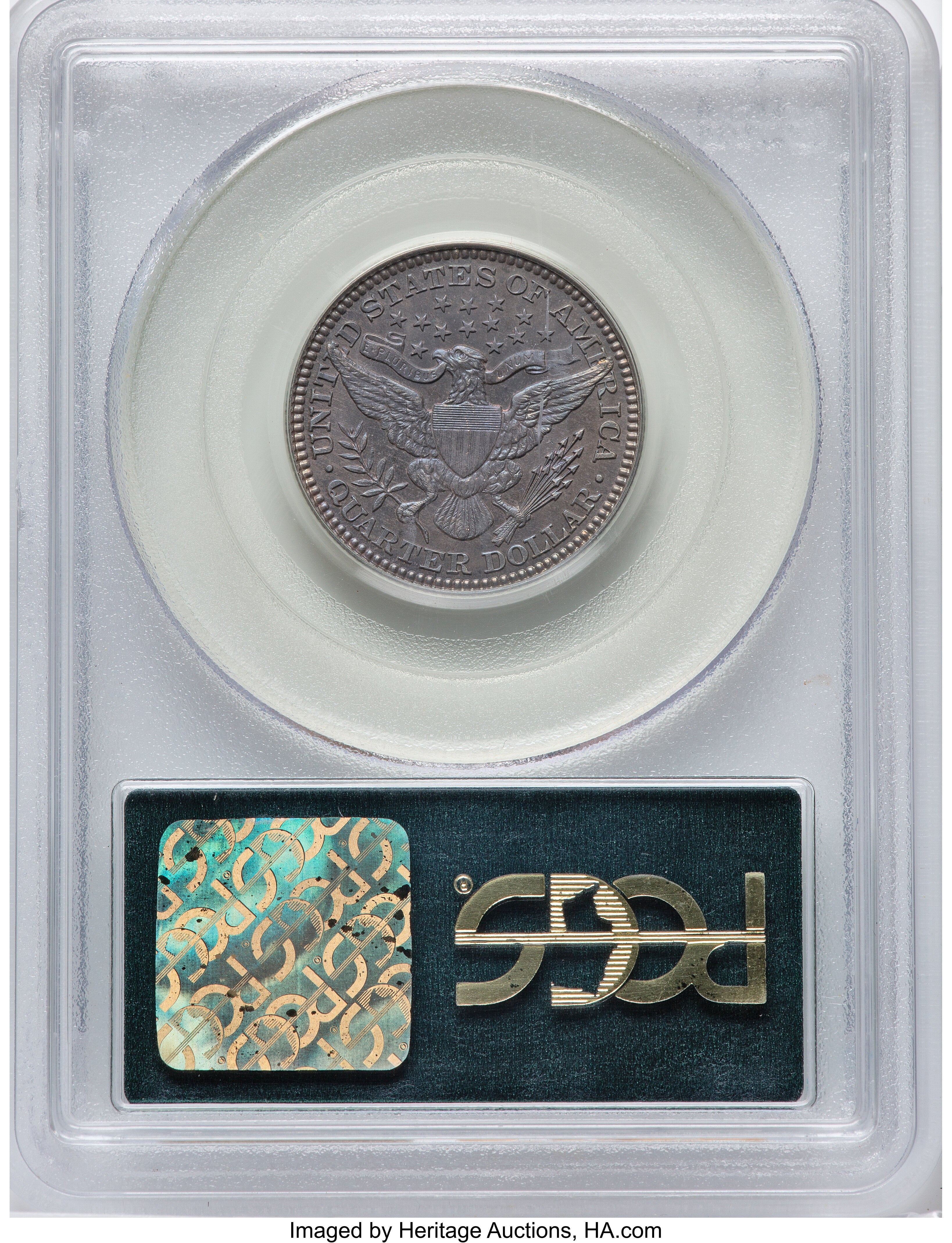 1913 25C Proof Barber Quarter PCGS PR66