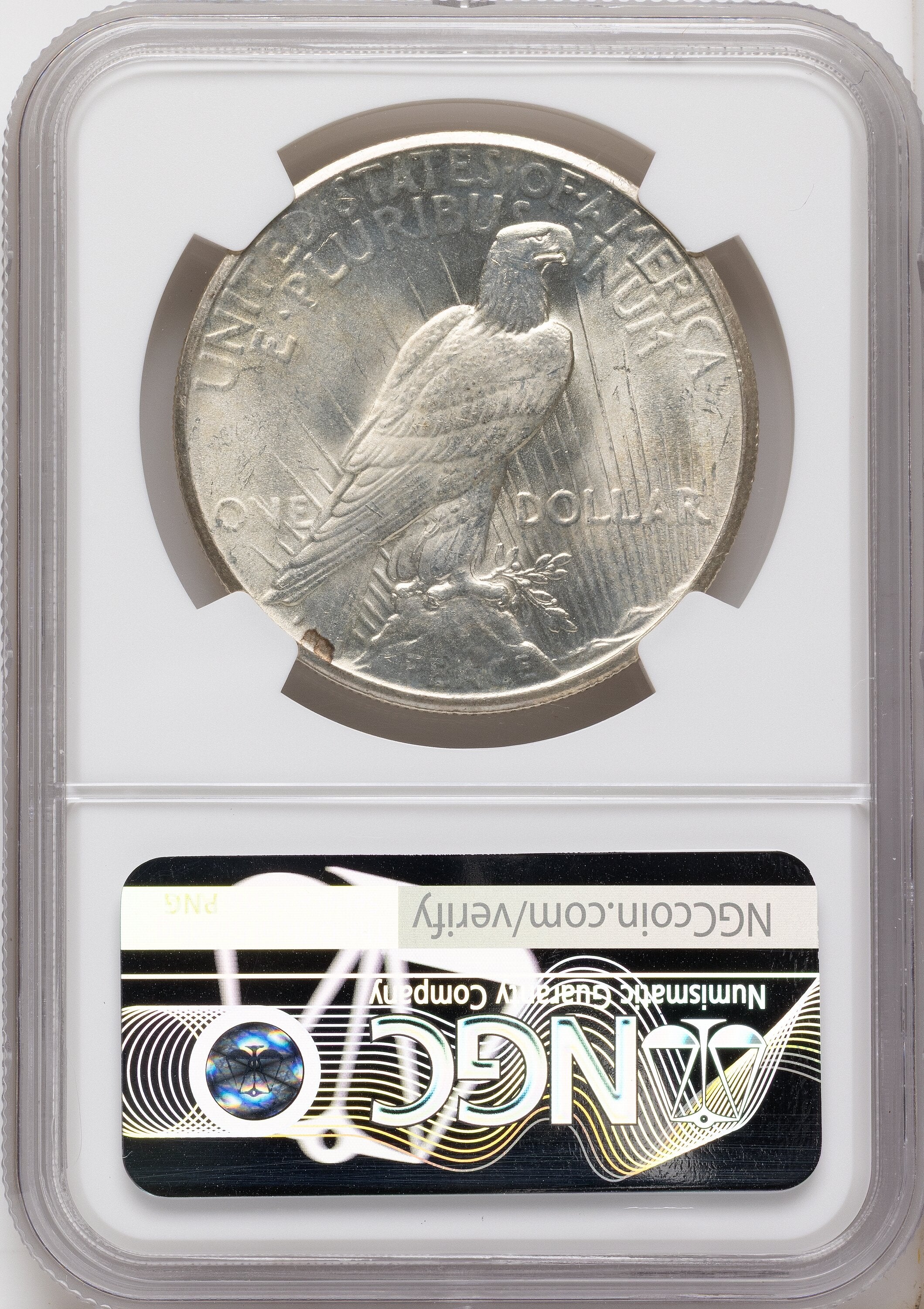 1926 Peace Dollar NGC MS66