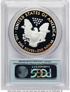 2013-W Proof Silver Eagle 1 oz FS Flag PCGS PR70