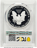 2017-W Proof Silver Eagle 1 oz US Mint Special Issue Struck at West Point PCGS PR70