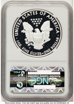 2011-W Proof Silver Eagle 1 oz ER Blue NGC PF70