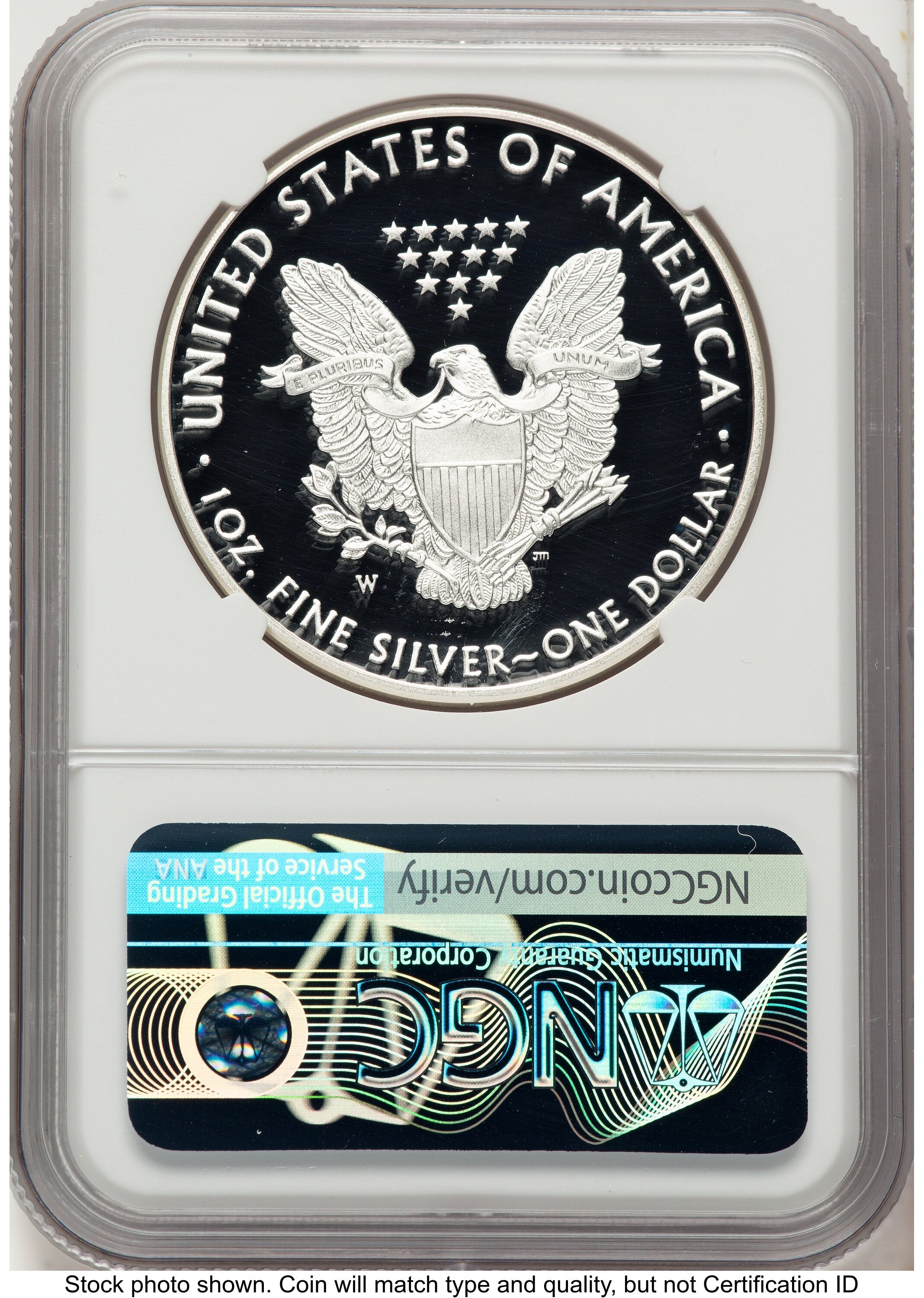 2016-W Proof Silver Eagle 1 oz 2019 West Point Mint Hoard Anna Cabral NGC PF70
