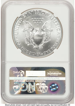 2017-(P) Silver Eagle FDI 1ST NGC MS70