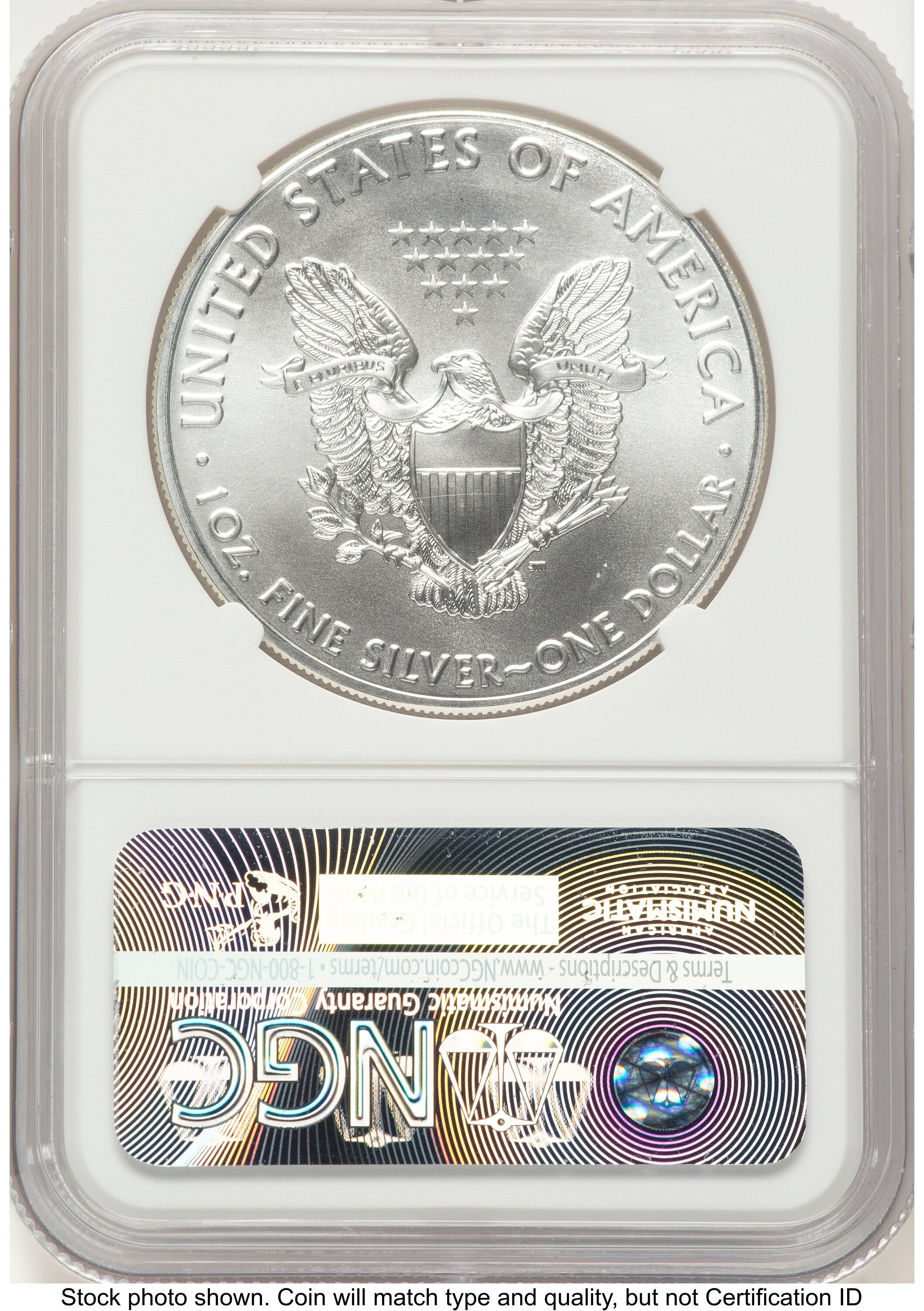 2017-(P) Silver Eagle FDI 1ST NGC MS70