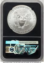 2021 Silver Eagle Type 1 FR John NGC MS70 Mercanti
