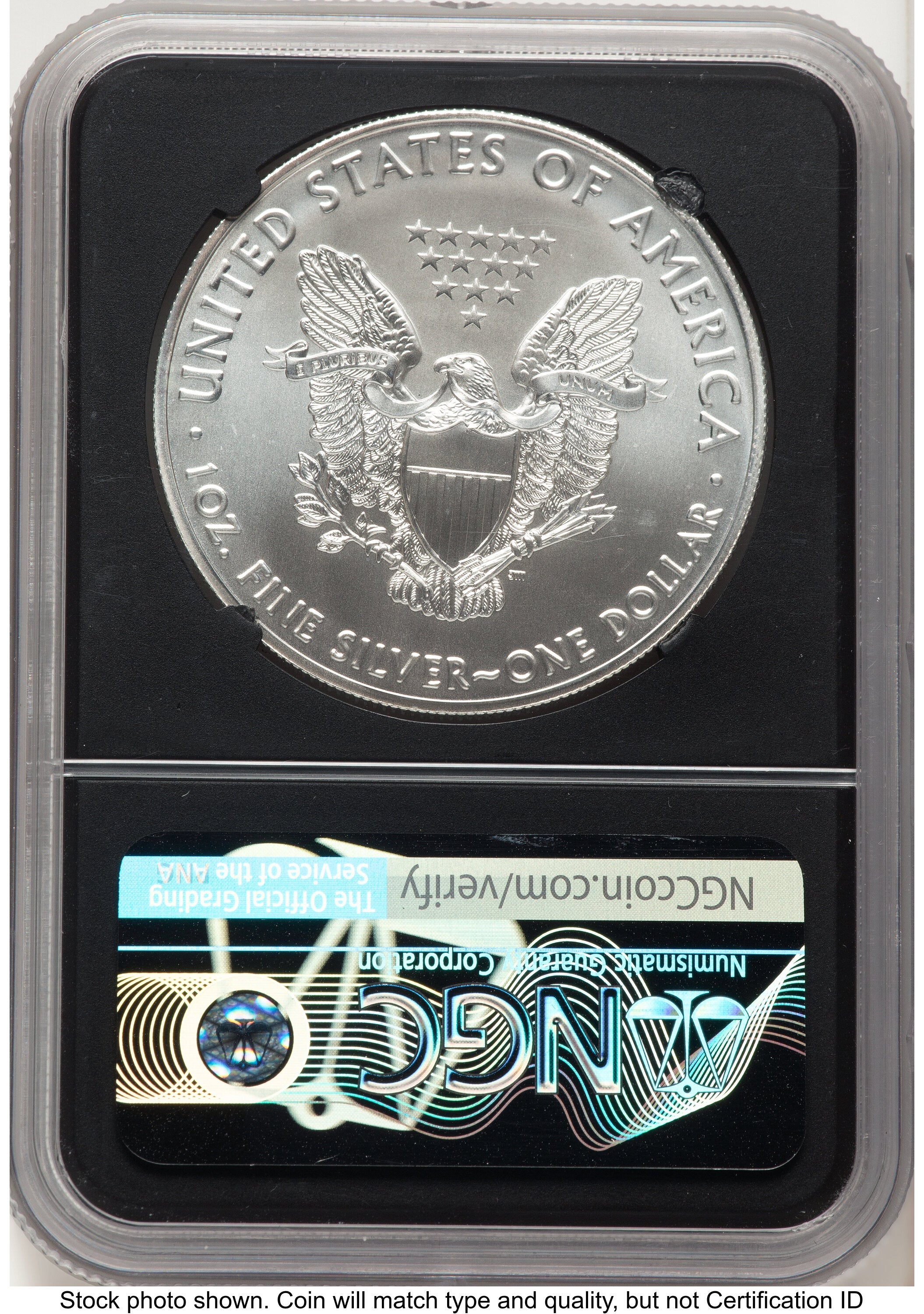 2021 Silver Eagle Type 1 FR Elizabeth Jones NGC MS70