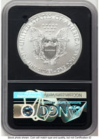 2021-(S) Silver Eagle Type 1 Emergency Production FDI John NGC MS70 Mercanti