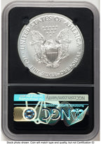 2021-(S) Silver Eagle Type 1 Emergency Production FDI NGC MS70 Ed Moy