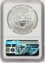 2021-(S) Silver Eagle Type 1 Emergency Production FDI John NGC MS70 Mercanti