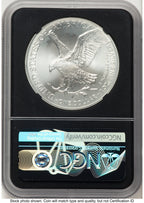 2021 Silver Eagle Type 2 FDI Anna Cabral US Treasurer's Collection Series NGC MS70