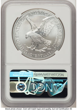 2021 Silver Eagle Type 2 FDR NGC MS70 Ed Moy