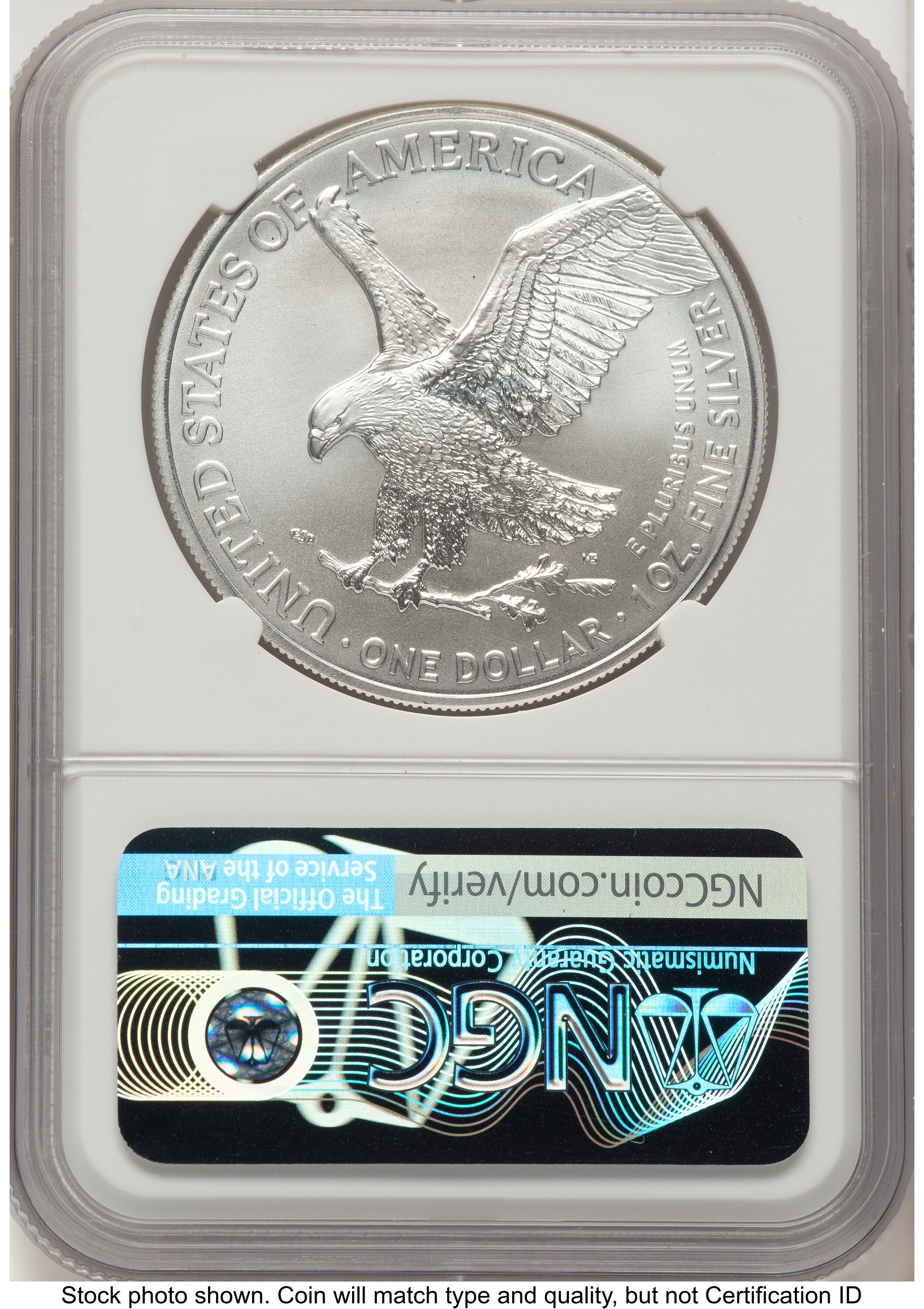 2021 Silver Eagle Type 2 FDR NGC MS70 Ed Moy