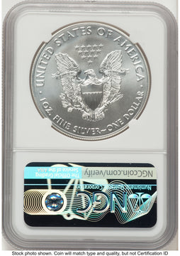 2021 Silver Eagle Type 1 FDR NGC MS70 Ed Moy