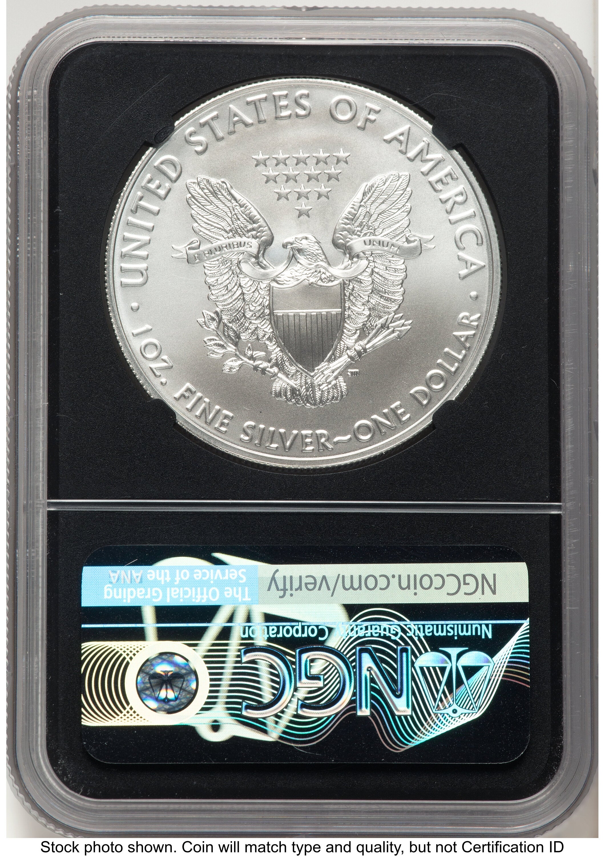 2021 Silver Eagle Type 1 John Last Day of Production NGC MS70 Mercanti