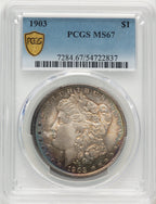 1903 Morgan Dollar PCGS MS67