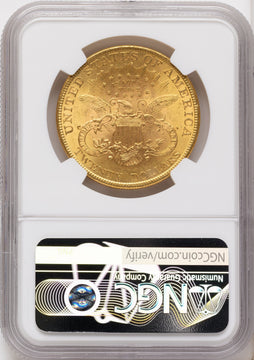 1895 $20 Liberty Double Eagle NGC MS63