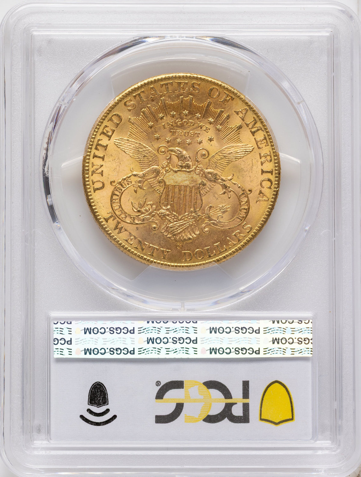 1907-S $20 Liberty Double Eagle PCGS MS62