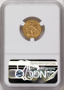 1913 $2.50 Indian Quarter Eagle NGC MS62