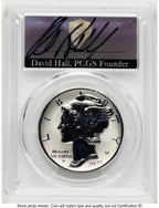 2025-W Palladium Eagle 1 oz REV FDI David Hall PCGS PR70