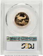 2004-W Proof Gold Eagle 1/4 oz Blue Gradient PCGS PR70